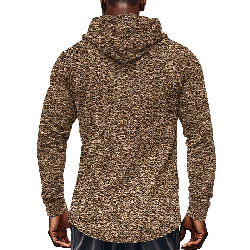 men's loose hooded sweater, view 6 - MRSLM