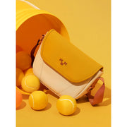saddle messenger bag, view 4 - MRSLM
