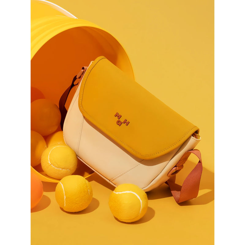 saddle messenger bag, view 4 - MRSLM