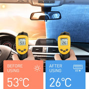 foldable car sun shade, view 5 - MRSLM