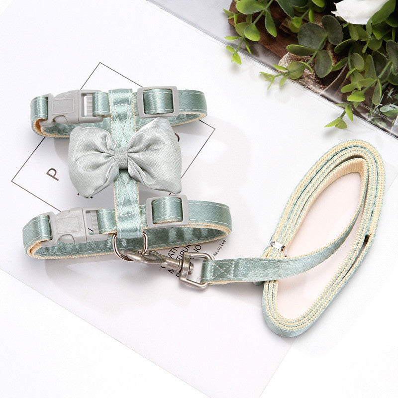 adjustable cat harness and leash set, view 4 - MRSLM