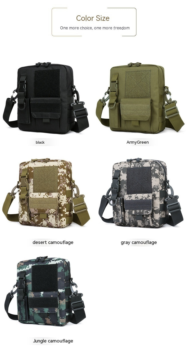 Vertical nylon crossbody bag, view 7 - MRSLM