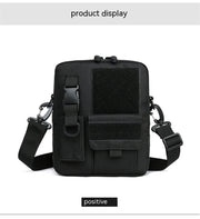 Vertical nylon crossbody bag, view 9 - MRSLM