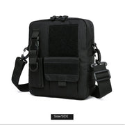 Vertical nylon crossbody bag, view 10 - MRSLM
