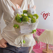 rabbit lamb bridal bouquet, view 9 - MRSLM