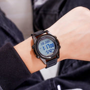 men's electronic steel watch, view 10 - MRSLM