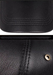 Men's sheepskin leather hat, view 8 - MRSLM