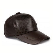 men's sheepskin leather hat, view 10 - MRSLM