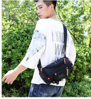 men's waterproof nylon shoulder bag, view 10 - MRSLM