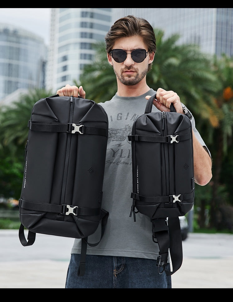 men's waterproof Oxford crossbody bag, view 7 - MRSLM