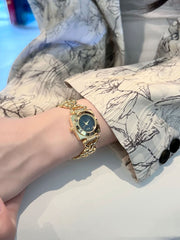 Women's retro square bracelet watch, view 7 - MRSLM