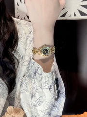 Women's retro square bracelet watch, view 9 - MRSLM
