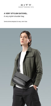 Men's lightweight crossbody bag, view 9 - MRSLM