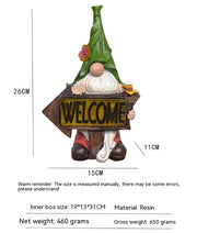 solar resin garden statue lamp, view 10 - MRSLM