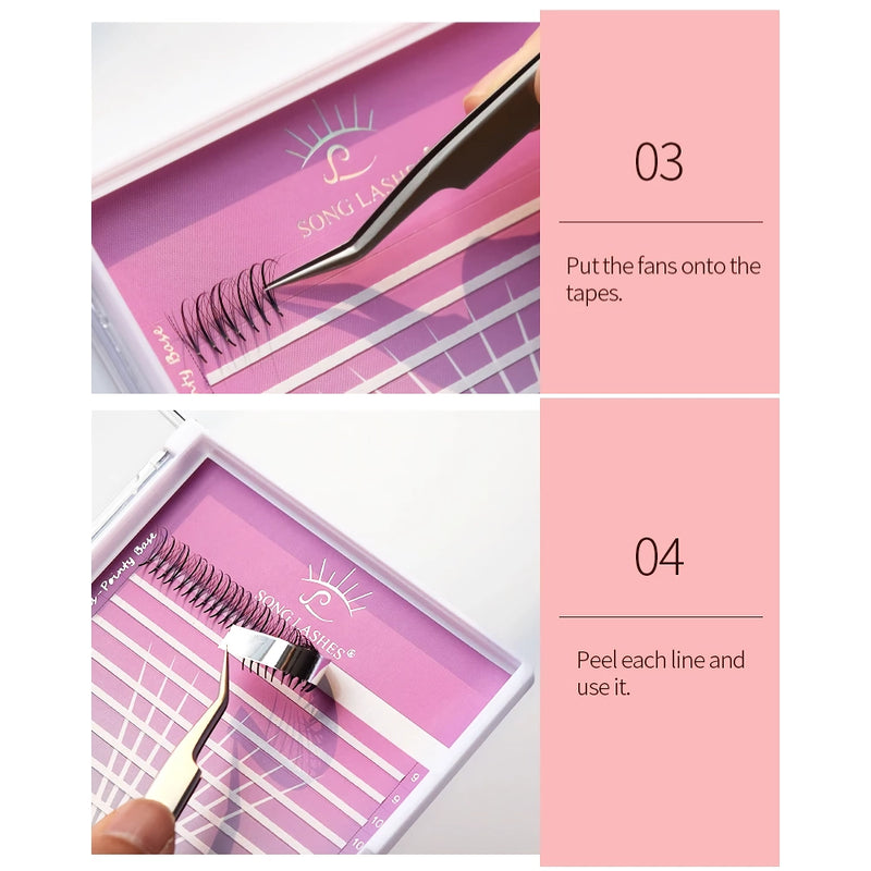 box tray for fans and eyelash extensions, view 8 - MRSLM