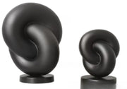 modern minimalist resin knot ornament, view 2 - MRSLM