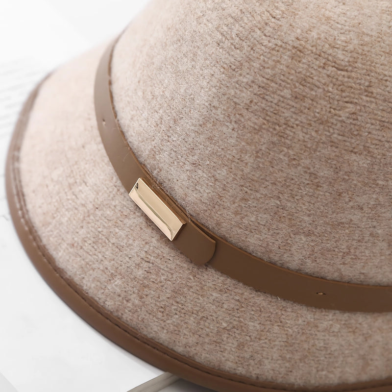 Unisex wool bucket hat with belt, view 10 - MRSLM