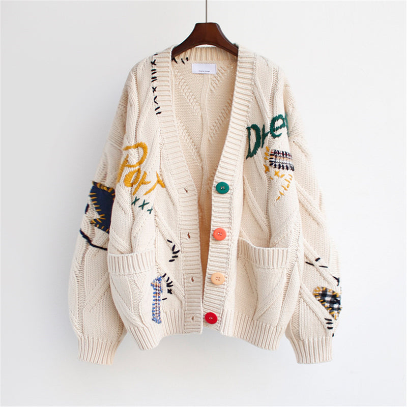 women's cardigan sweater, view 9 - MRSLM
