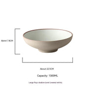 ceramic ramen noodle bowl, view 8 - MRSLM