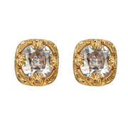 retro gem earrings, view 4 - MRSLM