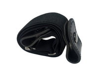 slim leather belt for men and women, view 5 - MRSLM