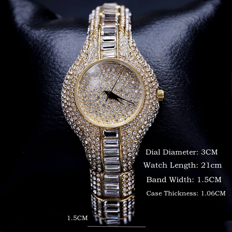 Watches with Diamonds and Colorful Stones
