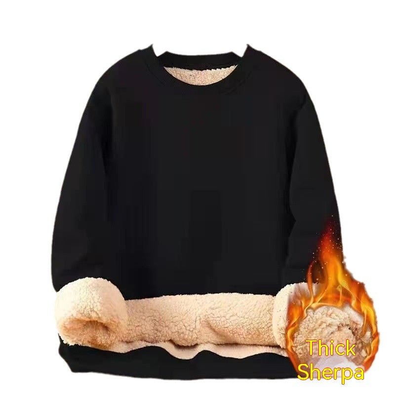 Men's Sweater Warm Berber Fleece-lined Thickened