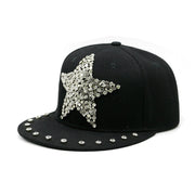 rivet flat brim cap, view 22 - MRSLM