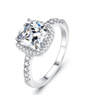 925 silver square ring - MRSLM