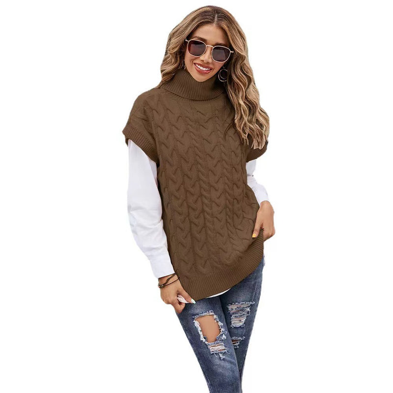 women's loose batwing sleeve sweater, view 3 - MRSLM