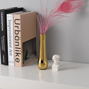 nordic gold ceramic vase, view 8 - MRSLM