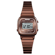 luxury gold digital watch, view 5 - MRSLM