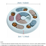 Interactive dog slow feeder bowl, view 8 - MRSLM