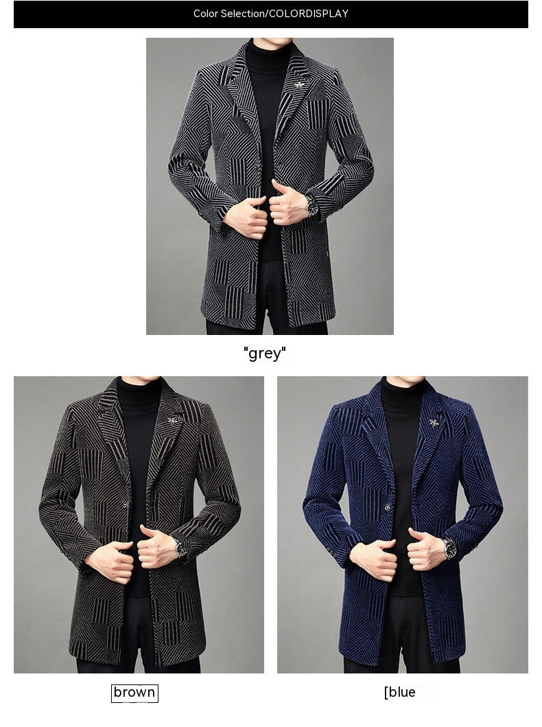 Men's windbreaker casual coat, view 7 - MRSLM