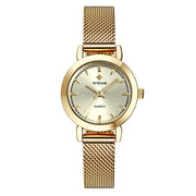 women's mesh band quartz watch, view 3 - MRSLM