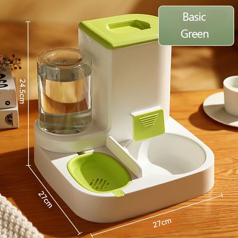 smart cat feeder and water dispenser, view 6 - MRSLM