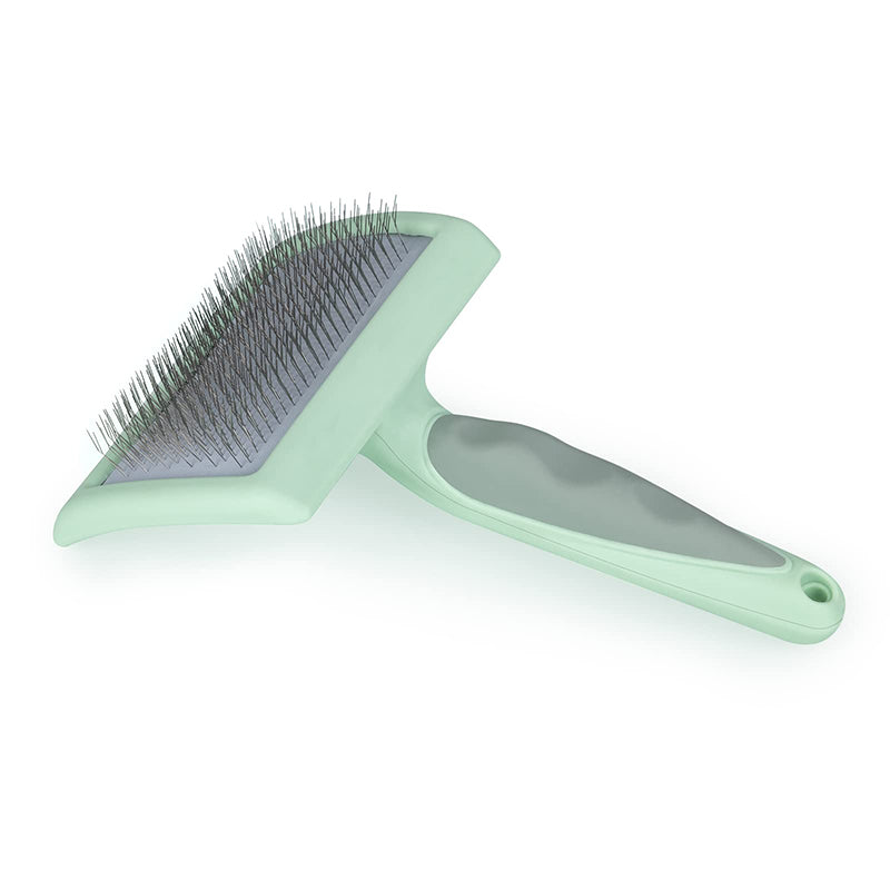 professional pet slicker brush, view 2 - MRSLM