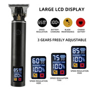 cordless electric hair trimmer for men, view 8 - MRSLM