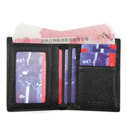 ultra-thin cowhide wallet, view 5 - MRSLM