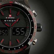 men's sports steel band watch, view 2 - MRSLM