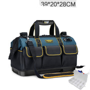 hand-held canvas tool bag, view 4 - MRSLM