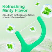 mint fresh portable dental floss sticks, view 10 - MRSLM
