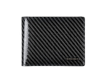 Carbon Fiber Pattern Slim Wallet