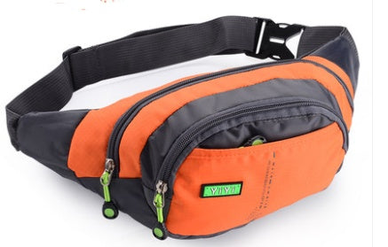 Waterproof Canvas Multi-pocket Phone Chest Bag