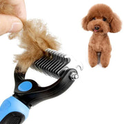pet deshedding brush, view 7 - MRSLM