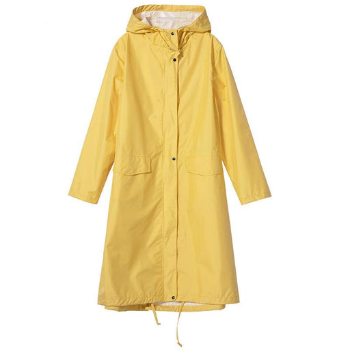long hooded waterproof rain jacket, view 15 - MRSLM
