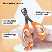 professional pet nail clippers, view 3 - MRSLM