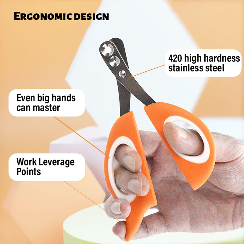 professional pet nail clippers, view 3 - MRSLM