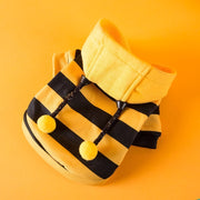 bee-inspired pet hoodie for cats and small dogs, view 6 - MRSLM