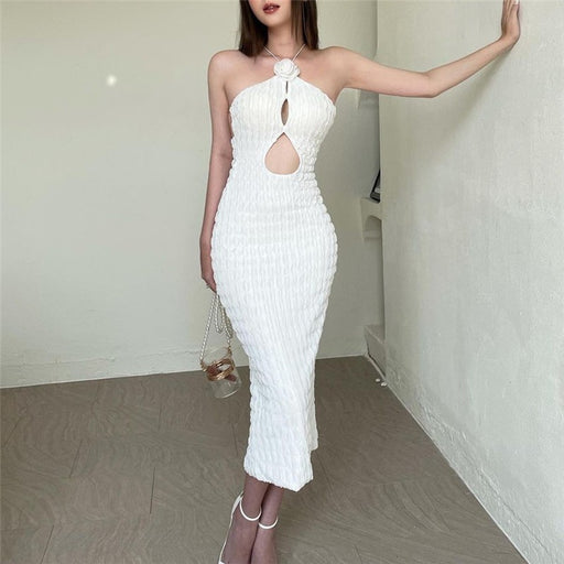 jacquard knitted dress - MRSLM